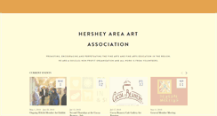 Desktop Screenshot of hersheyareaartassociation.com